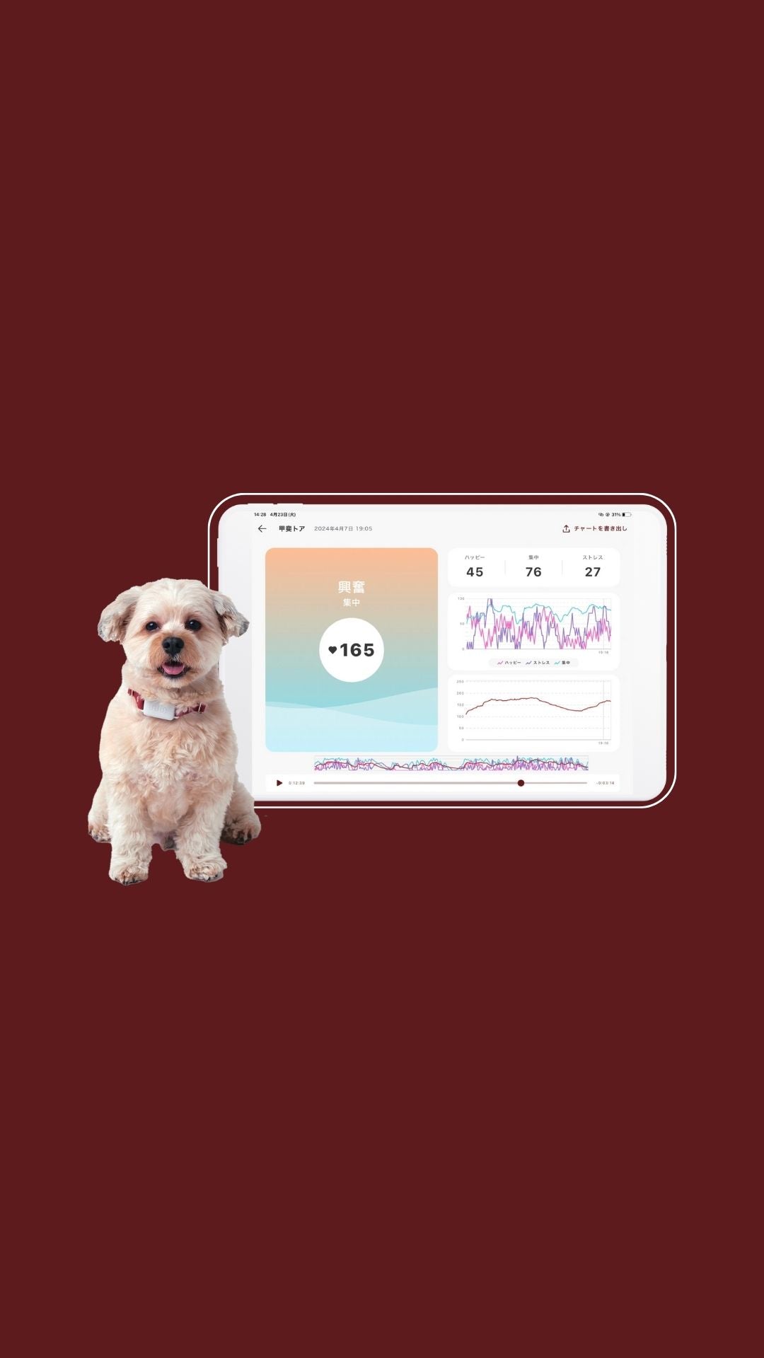 イヌパシー】愛犬のこころをよみとくスマートデバイス！